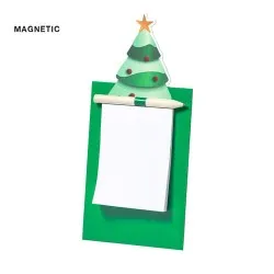Magnet Clemen : Bloc-notes Arbre de Noël 2