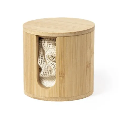 Distributeur de Lingettes Démaquillantes en Bambou