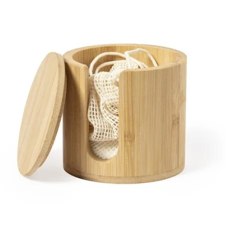 Distributeur de Lingettes Démaquillantes en Bambou