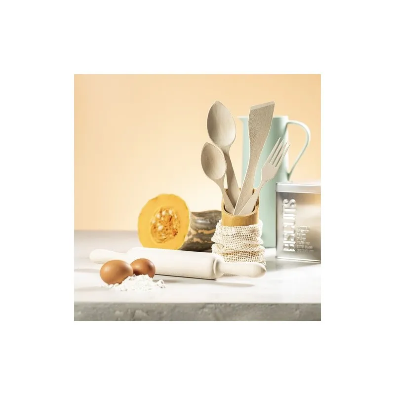 Cuillère Hibray en Bois Naturel - Écologique et Élégante