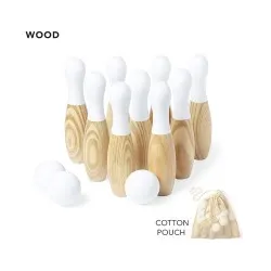 Jeu de Bowling Spare - Quilles en Bois Design