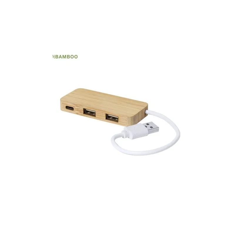 Port USB Norman en Bambou - Éco-Responsable et Pratique