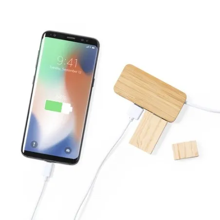 Port USB Norman en Bambou - Éco-Responsable et Pratique