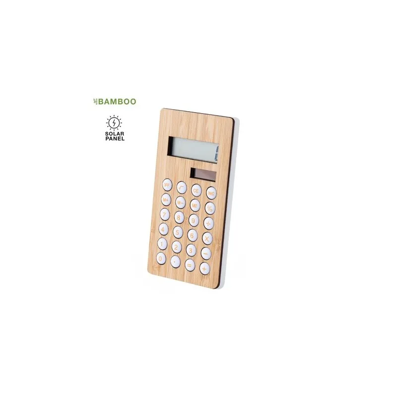 Calculatrice Sitax en Bambou Écologique