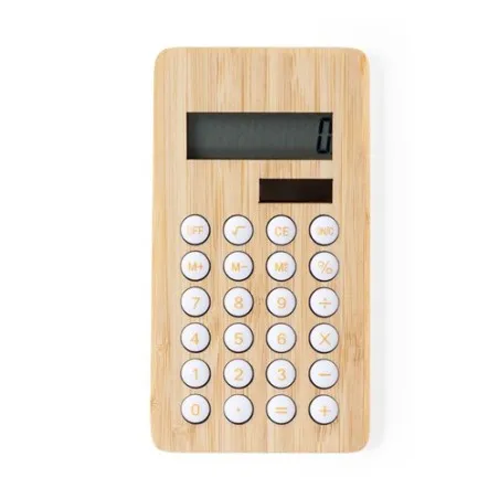 Calculatrice Sitax en Bambou Écologique