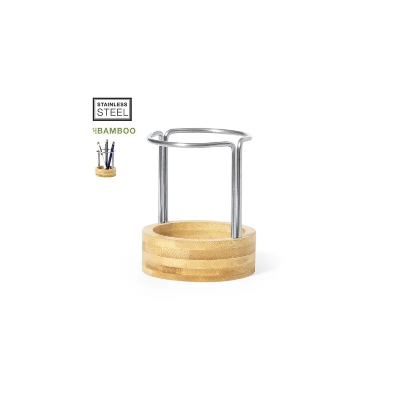 Porte-Crayons Oswin en Bambou Écologique