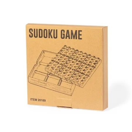 Jeu d'Habilité Sudoku en Bois - Un Défi Amusant