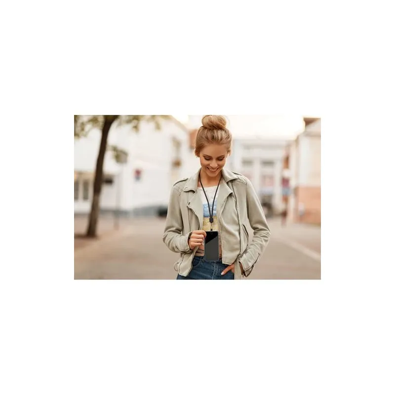 Lanyard porte-téléphone RPET NONETTE - Éco-Responsable