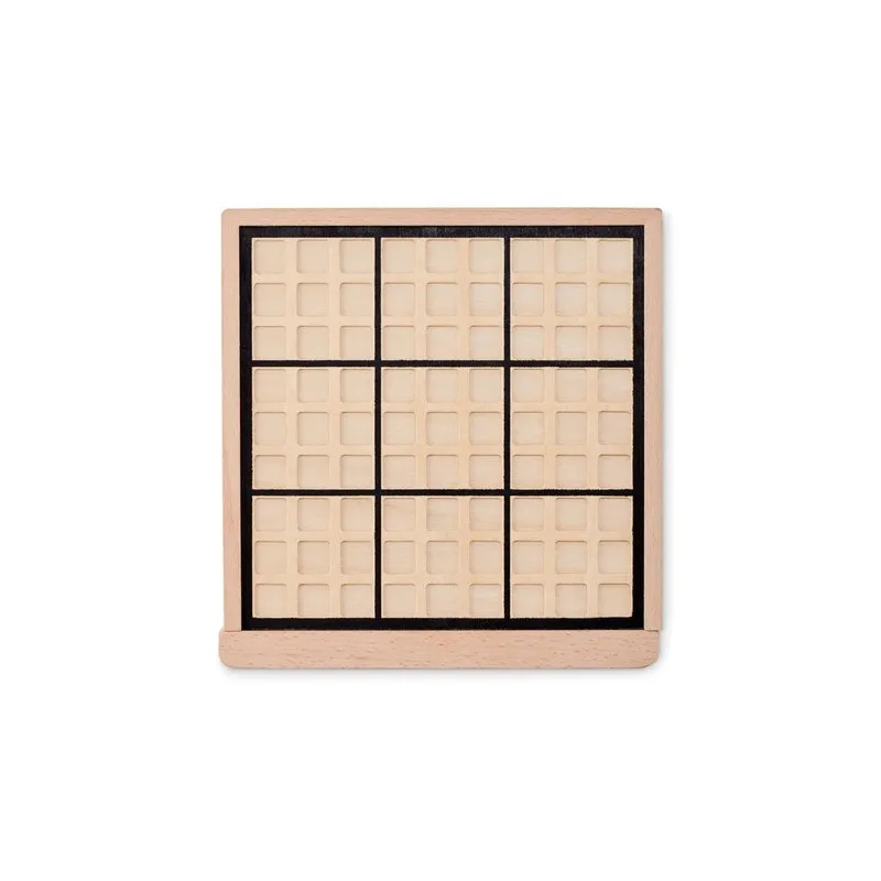 Jeu de Plateau Sudoku en Bois Personnalisable