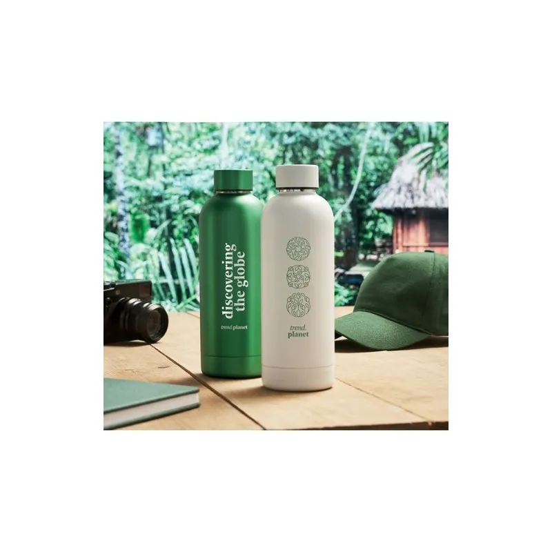 Bouteille Isotherme en Acier Inox Recyclé ATHENA écologique personnalisé