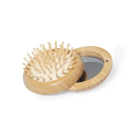 Brosse avec Miroir Bonnie - Élégance Naturelle