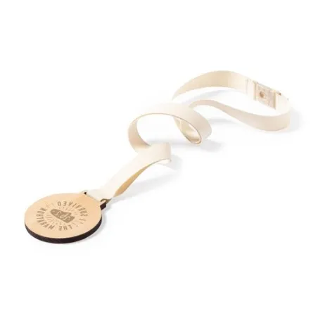 Médaille Guster en Bois Écologique Personnalisé