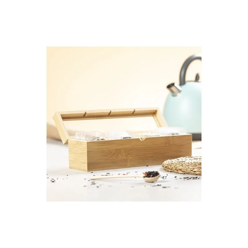 Boîte à Thé Zirkony - Élégance et Écologie