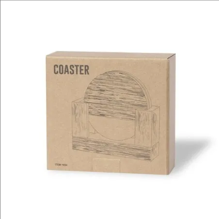 Set Sous-Verre Derrol en Bois d'Acacia