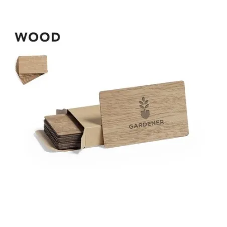 Set de Cartes Inary en Bois Naturel