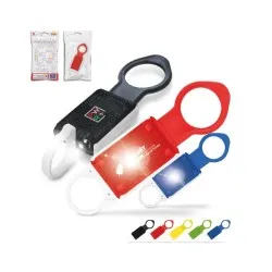 Porte-bouteille lumineux avec sécurité