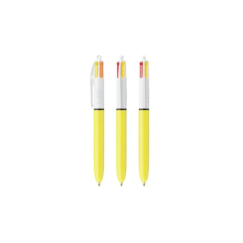 BIC® 4 Couleurs Sun - Stylo Bille Multicouleurs