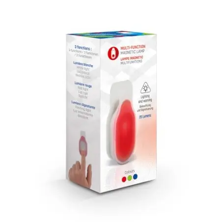 Lampe Magnétique Multifonction : Éclairage & Signalisation