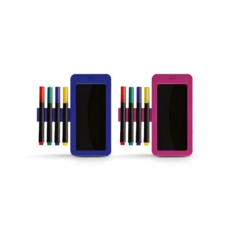 Ardoise Lumineuse Noire avec LED 14 x 13 cm