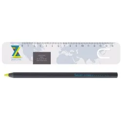 Kit Bureau Fluo Jaune - Élevez Votre Espace de Travail 2