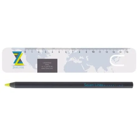 Kit Bureau Fluo Jaune - Élevez Votre Espace de Travail