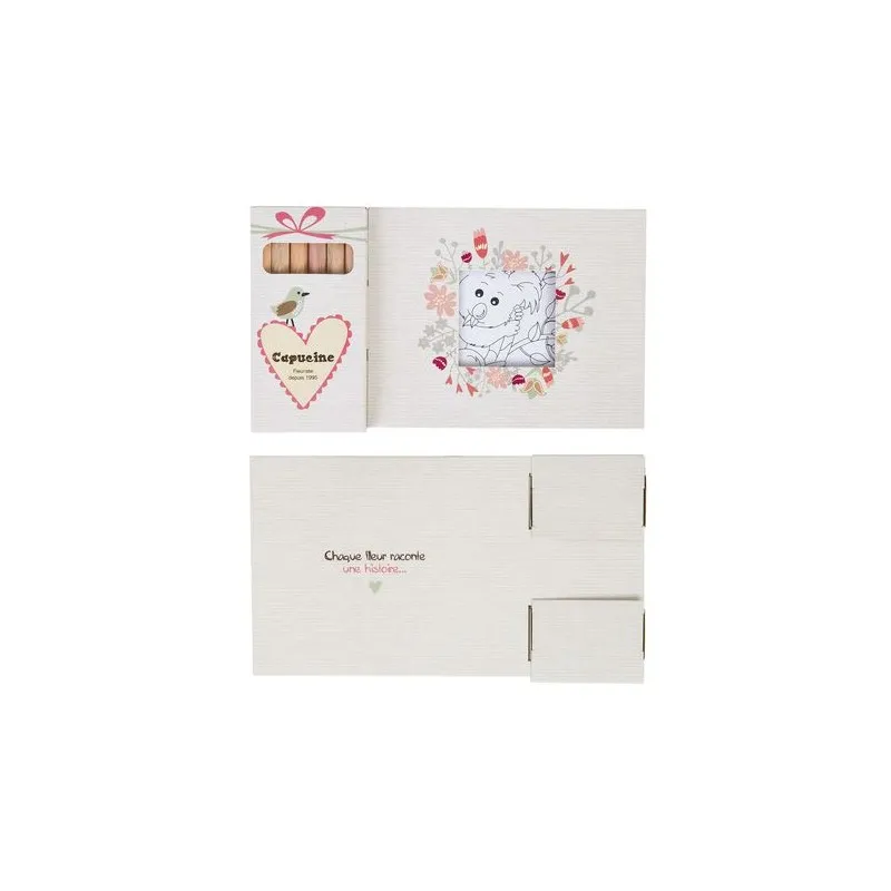 Kit de Colorage 6 Crayons Écolo