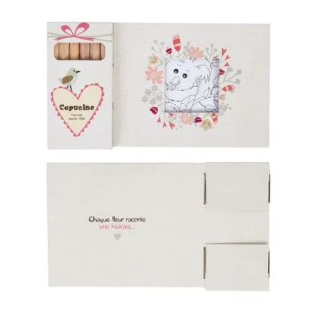 Kit de Colorage 6 Crayons Écolo