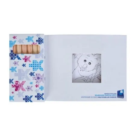 Kit de Colorage 6 Crayons Écolo