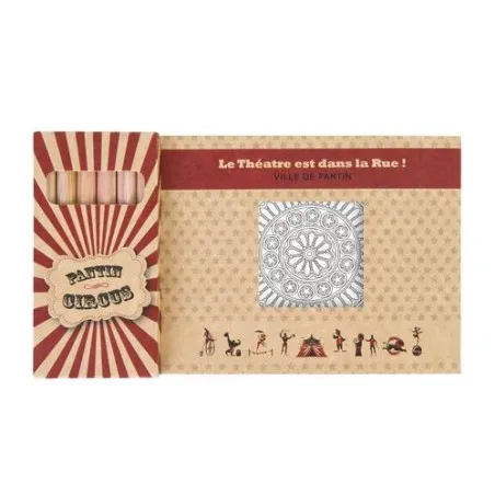 Kit de Colorage 6 Crayons Écolo