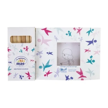 Kit de Colorage 6 Crayons Écolo