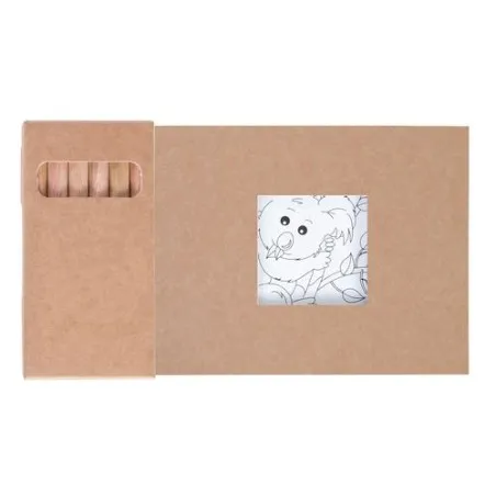 Kit de Colorage 6 Crayons Écolo