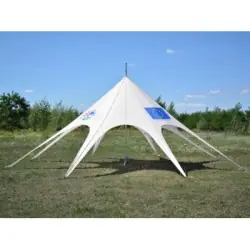Tente Étoile 10m avec Mât Central - Événements Réussis 2