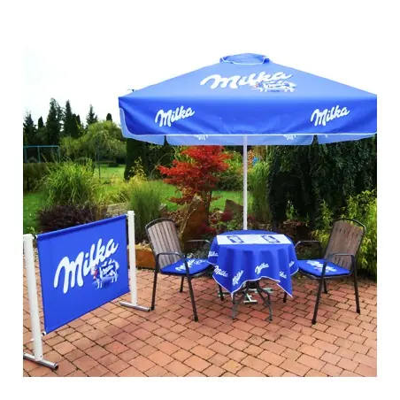 Parasol Carré Publicitaire 2,5x2,5m