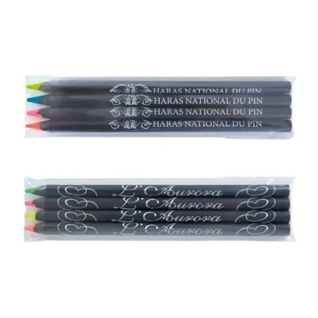 Sachet de 4 Surligneurs Black - Précision et Style