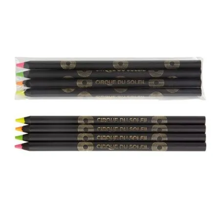 Sachet de 4 Surligneurs Black - Précision et Style