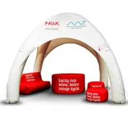 Tente Gonflable Étanche 4x4m - Idéale pour Événements 2