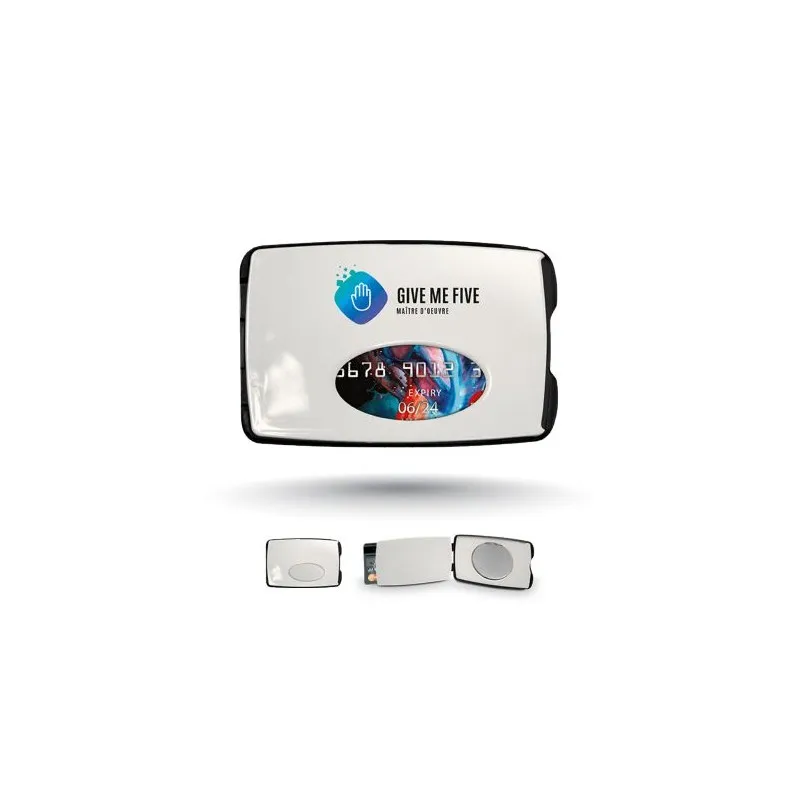 Protège Carte avec Miroir - Élégance Pratique