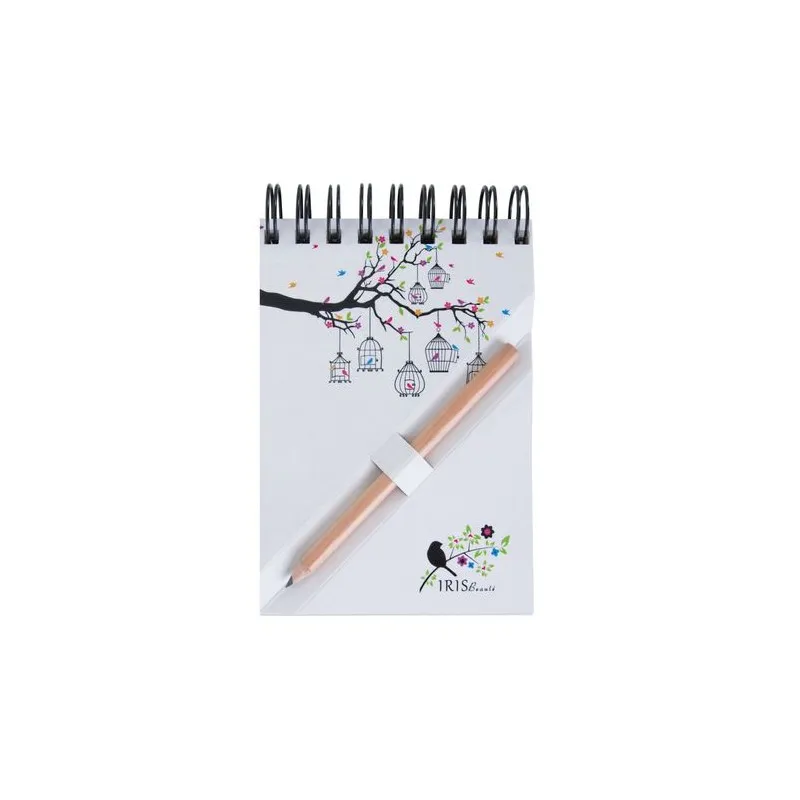 Bloc-Notes A7 Écologique avec Crayon Agenda