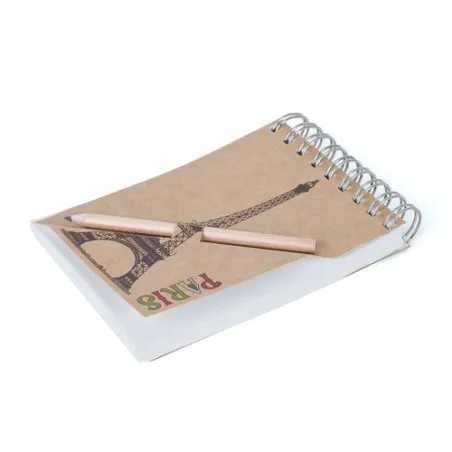 Bloc-Notes A7 Écologique avec Crayon Agenda