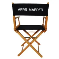 Fauteuil Metteur en Scène en Bois Personnalisable 2