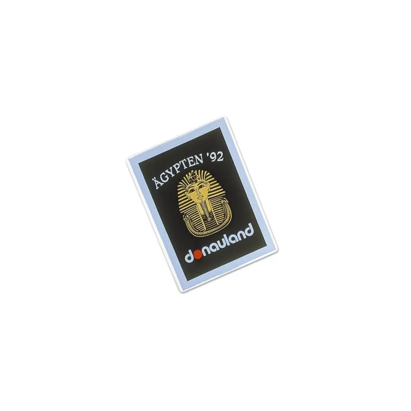 BADGE PLASTIQUE (PS) RECTANGLE 43x58 mm AVEC PINCE EPINGLE