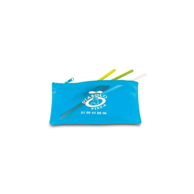 Trousse en PVC Translucide - Élégance et Praticité