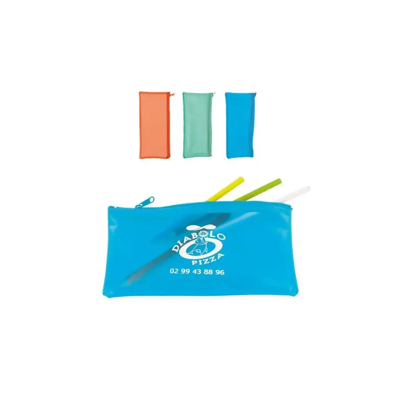 Trousse en PVC Translucide - Élégance et Praticité