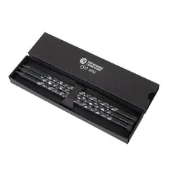 Élégant Etui-Fourreau Black pour 3 Crayons 2