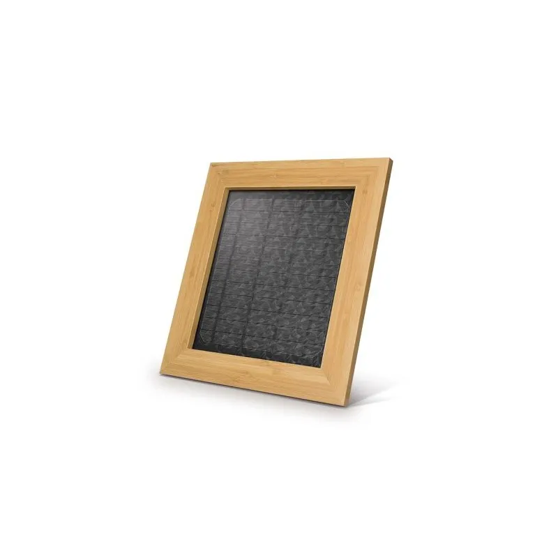 Cadre Solaire en Bambou avec Chargeur