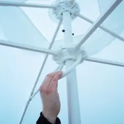 Parasol Carré Publicitaire 2,2x2,2m 2