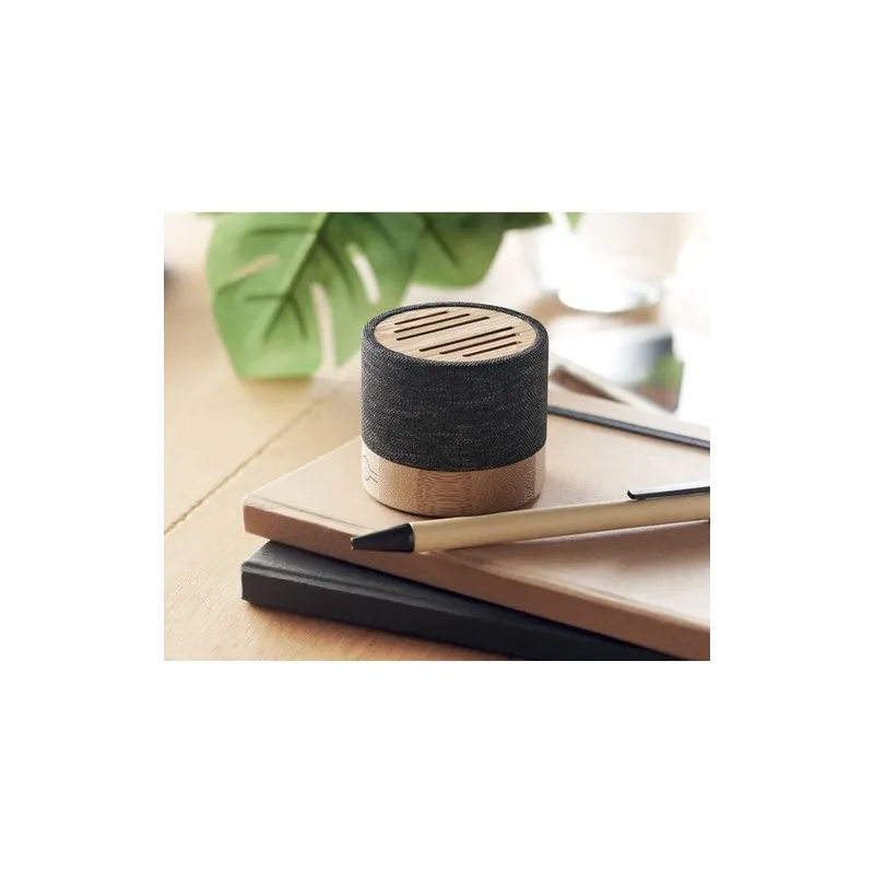 Haut-parleur Bambou RPET BOOL - Écologique et Design