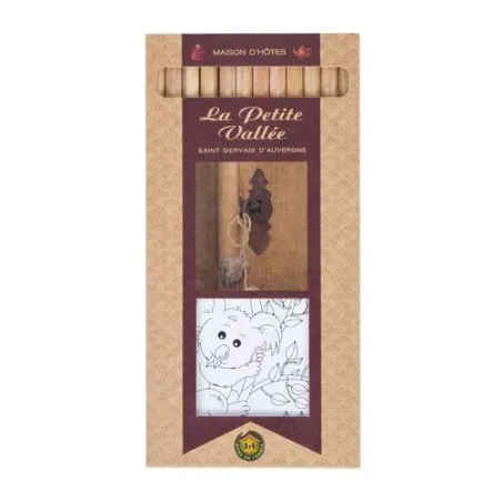 Kit de Coloriage 12 Crayons Éco