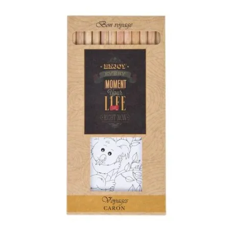 Kit de Coloriage 12 Crayons Éco