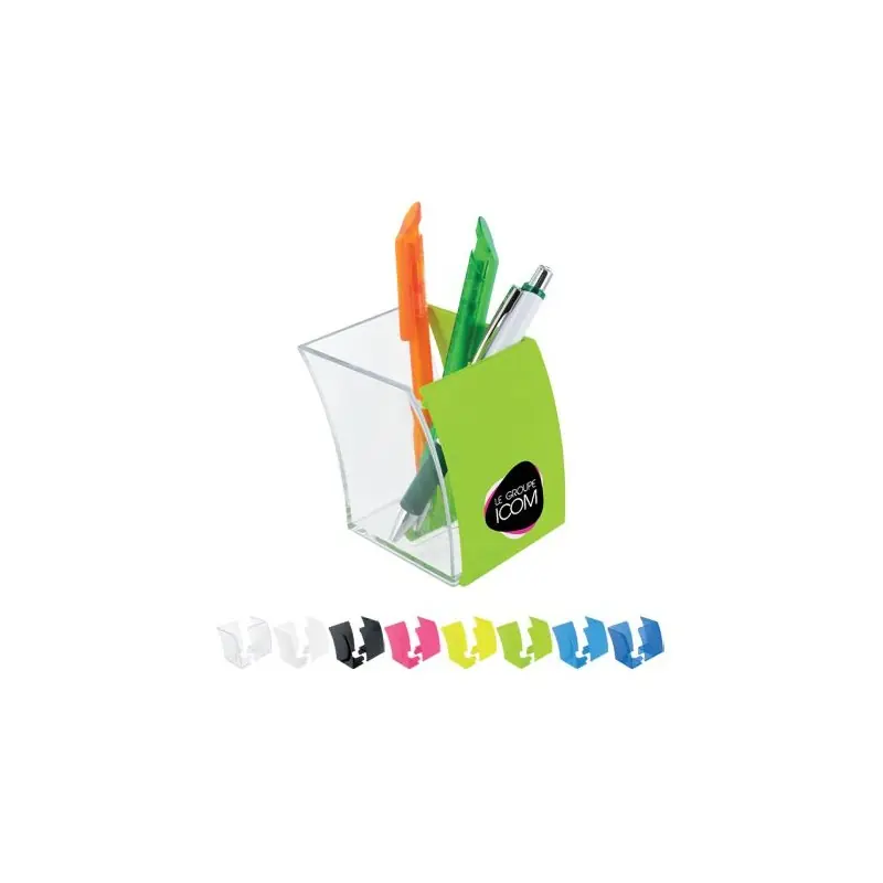 Pot à Crayons Personnalisé en PS Cristal